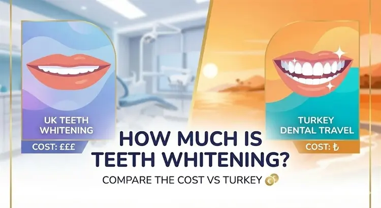 How Much Is Teeth Whitening UK? Compare the Cost vs Turkey