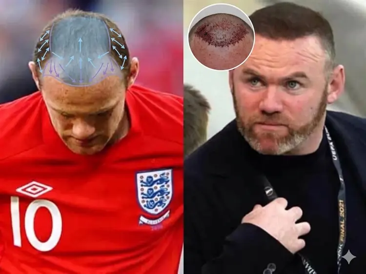 Wayne Rooney Hair Transplant: Before and After
